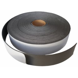 30mm x 3mm x 30m Acoustic Sound proofing resilient tape. Single sided foam tape