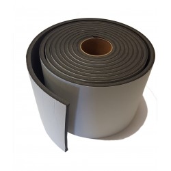 10mm Thick x 25mm Width x 10m Long Acoustic Soundproofing Resilient Tape - Joist / Stud work Isolation