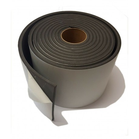 300mm Width x 10mm Thick x 10m Long Acoustic Soundproofing Resilient Tape - Joist / Stud work Isolation